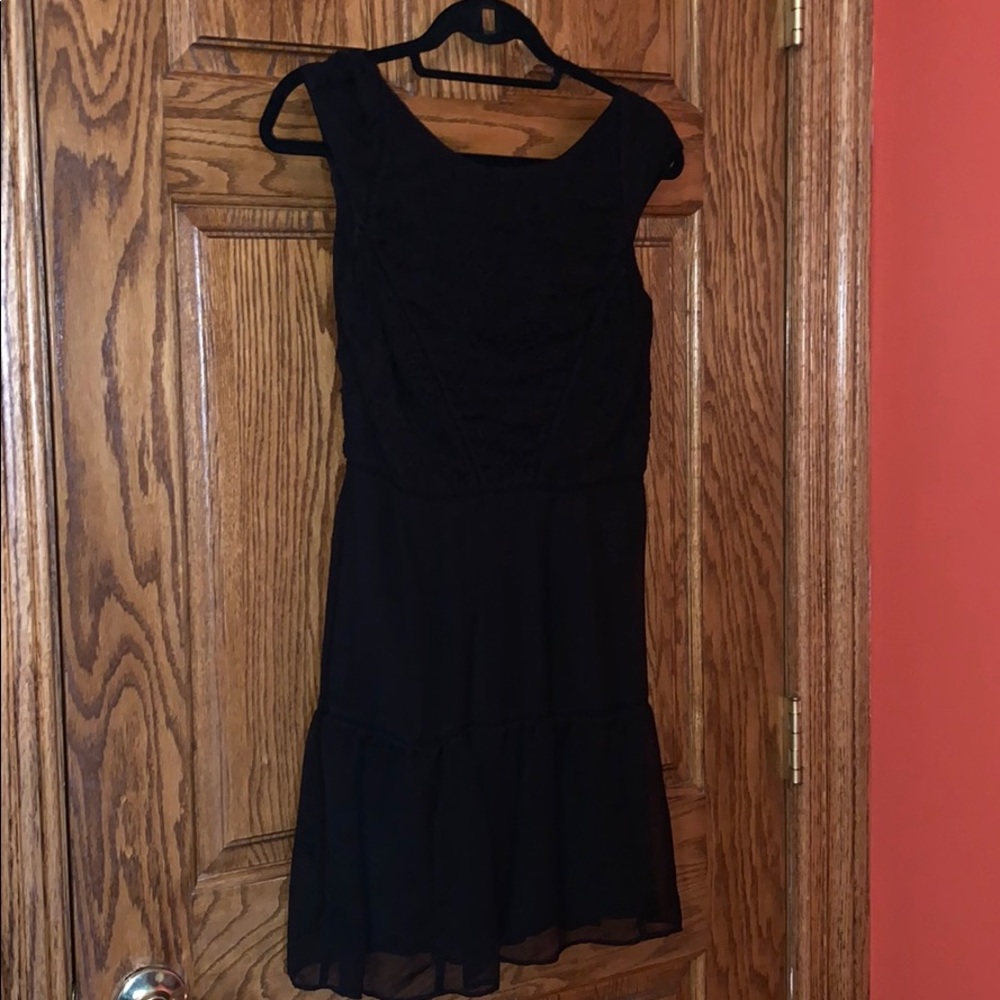 Black mini dress from Urban Outfitters
